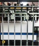 चिपकने वाले स्टिकर के लिए 5500PCS / H बुक स्पॉट यूवी कोटिंग मशीन