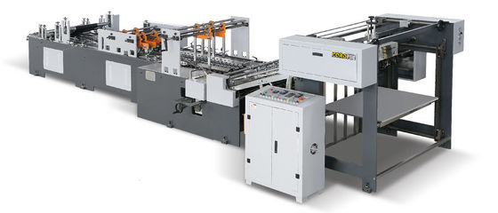 अर्ध स्वचालित टेकआउट शीट पेपर बैग बनाने की मशीन 6.5KW