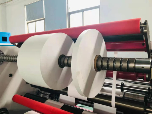 फिल्म स्टिकर के लिए स्वतः आत्म चिपकने वाला लेबल स्लिटर रिवाइंडर
