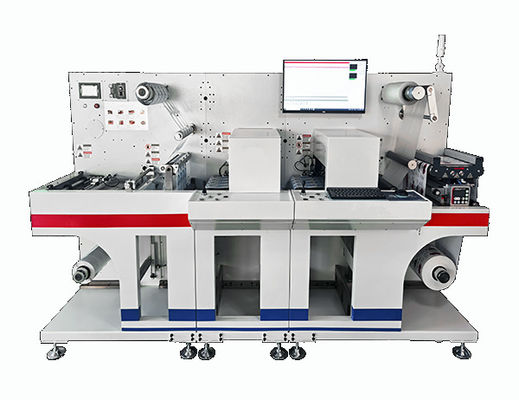 अधिकतम 450 मिमी डिजिटल लेबल आत्म चिपकने वाला स्टिकर स्लिटर