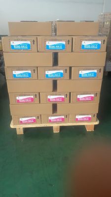 ECOO-INK-F लाल विलायक आधारित ऑफसेट प्रिंटिंग स्याही 3 वर्ष की शेल्फ लाइफ के साथ 1 या 2.5 किलोग्राम/टन और 6 टिन/कार्टन में