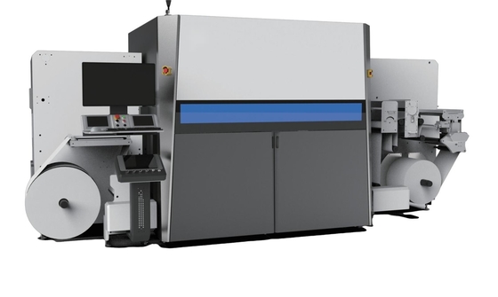 उच्च परिशुद्धता प्रिंटर हेड डिजिटल पेट BOPP पीई लेबल प्रिंटिंग मशीन