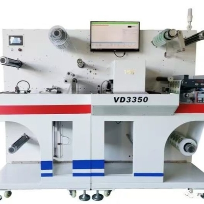 ECOO VD3350 अधिकतम 100 मीटर प्रति मिनट डिजिटल लेबल स्व चिपकने वाला स्टिकर स्लिटर