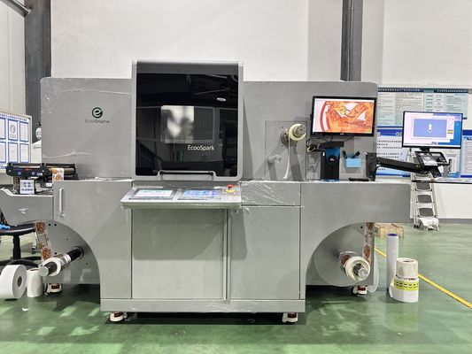 अधिकतम 60 मीटर/मिनट की गति 360*360 डीपीआई रिज़ॉल्यूशन और 10-150 माइक्रो लेक परत मोटाई के साथ लेबल डिजिटल अलंकरण मशीन