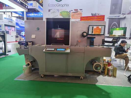 डिजिटल रोटरी यूवी लेक प्रिंटिंग और कोल्ड फोइलिंग मशीन