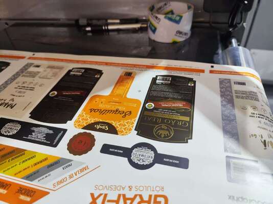 डिजिटल लेबल पोस्ट प्रेस सजावट मशीन EcooSpark