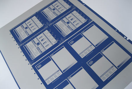 डबल लेयर सॉल्वेंट प्रतिरोधी सीटीपी थर्मल प्लेट समाचार पत्र मुद्रण