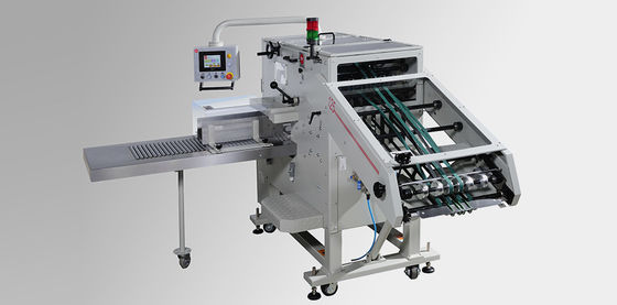 १५००० चक्र/एच क्षतिपूर्ति स्टेकर मशीन ८७६ मिमी ऊँचाई बुक स्टेकर