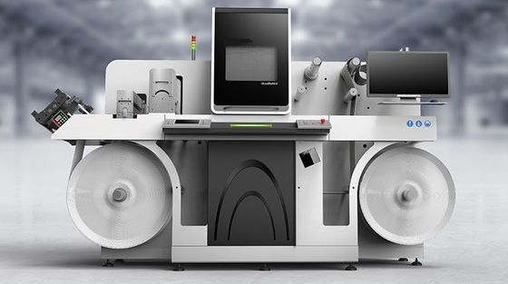 50 मीटर/मिनट डिजिटल वार्निशिंग फ़ॉइल स्टैम्पिंग लेबल एन्हांसर