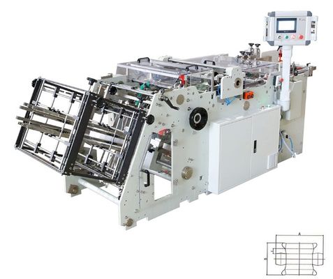 ECOO L-800A फास्ट फूड थ्री-डी कार्टनिंग मशीन पेपर बॉक्स फोर्मिंग मशीन