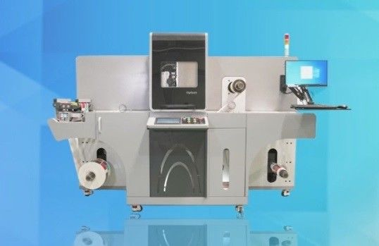 ऑफसेट प्लास्टिक के लिए 30एम/मिनट डिजिटल लेबल बढ़ाने वाली मशीन