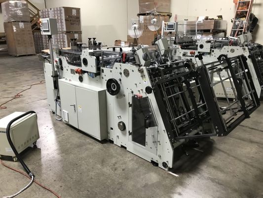 मैकेनिकल कार्टनिंग लंच बॉक्स बनाने की मशीन 4.0 * 1.2 मीटर कवरिंग