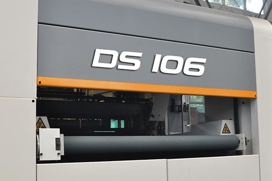 6500S / H स्वचालित फ़ॉइल स्टैम्पिंग डाई कटिंग मशीन ब्लैंकिंग के साथ