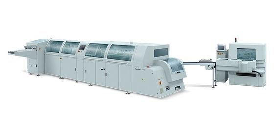 4 क्लैंप के साथ 1600 साइकिल / एच सीमलेस वर्कफ़्लो बुक बाइंडिंग मशीन