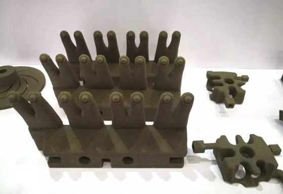स्टेनलेस स्टील डिजिटल 400DPI 3D सैंड मोल्ड प्रिंटर 0.5 मिमी