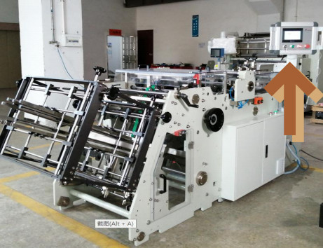 8kw नालीदार कागज बॉक्स बनाने की मशीन 400PCS / मिनट 100mm खाली के साथ
